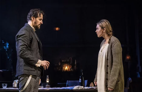 Richard Armitage and Aimee Lou Wood in Uncle Vanya at the Harold Pinter Theatre, London