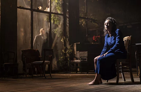 Rosalind Eleazar in Uncle Vanya at the Harold Pinter Theatre, London