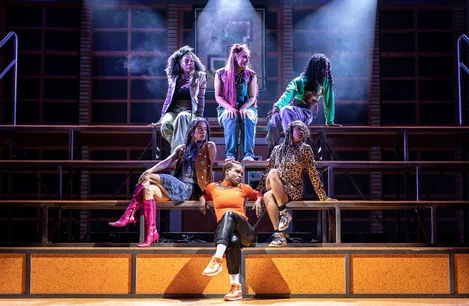 Vanessa Fisher and the cast of Bring It On at Queen Elizabeth Hall