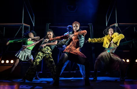 Vanessa Fisher and the cast of Bring It On The Musical at Queen Elizabeth Hall