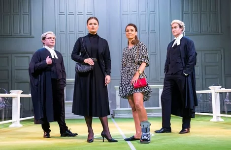 The West End cast of Vardy V Rooney: The Wagatha Christie Trial