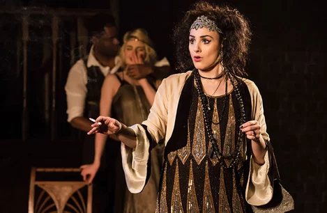 Victoria Hamilton-Barritt as Kate in the Wild Party
