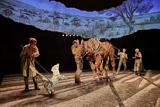 Joey meets the Goose in War Horse