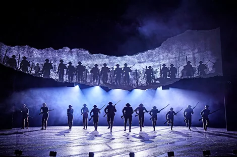 The cast of War Horse