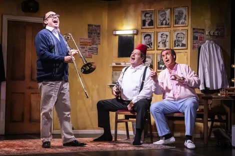 The West End cast of The Last Laugh
