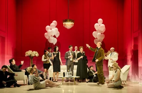 The West End cast of The Motive and the Cue