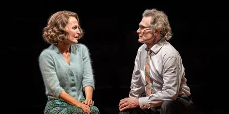 Gillian Anderson and Billy Crudup in Who's Afraid of Virginia Woolf?