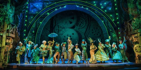 West End company of Wicked the musical