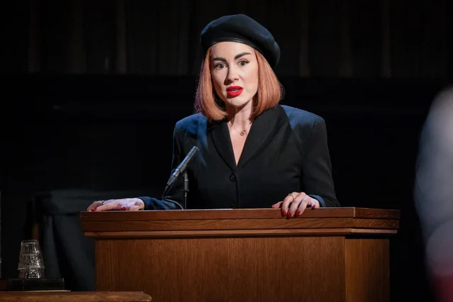 Sophie Craig as Romaine Vole in Witness for the Prosecution