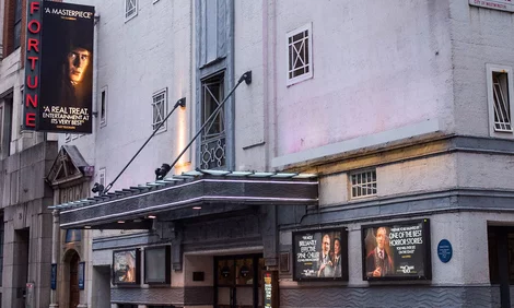 Fortune Theatre, London - Exterior in Daytime