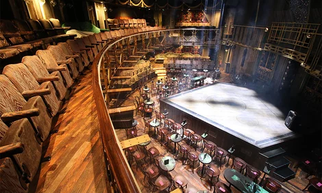 Upper Level seating for Magic Mike at the Hippodrome Casino