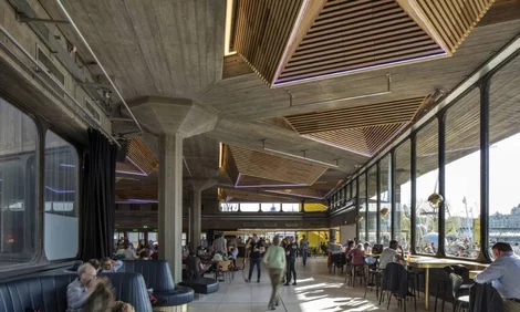 Royal Festival Hall Foyer - Credit: Morley von Sternberg