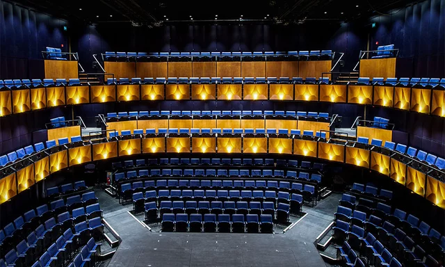 Auditorium of Soho Place Theatre, from the stage