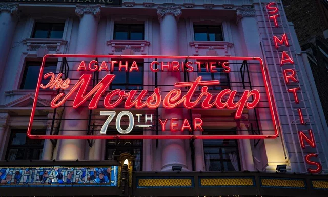 St. Martin's Theatre Exterior Signage