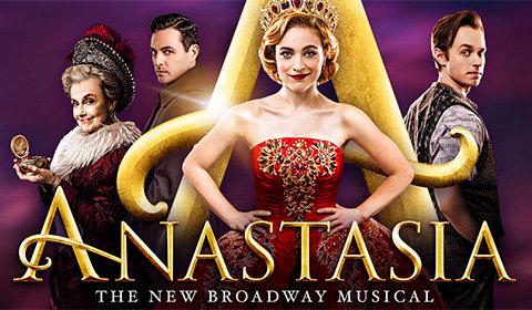 Anastasia on Broadway hero image