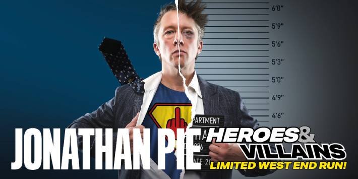 Jonathan Pie: Heroes and Villains hero image