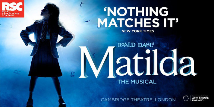 Matilda the Musical at Cambridge Theatre, London