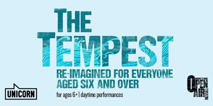 The Tempest re-imagined for everyone aged six and over hero image