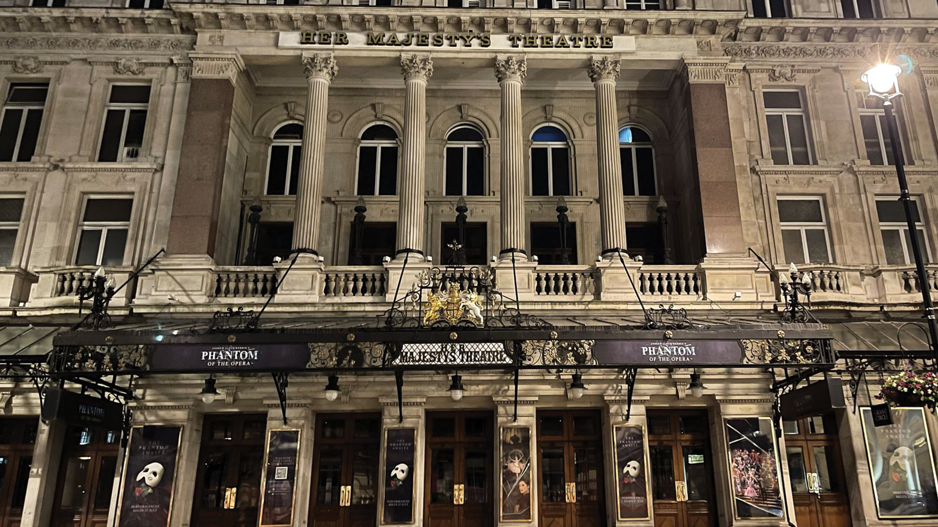 Her Majesty's Theatre London | Home of The Phantom of the Opera | SeatPlan