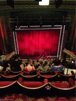 Piccadilly Theatre Grand Circle J17 view from seat photo