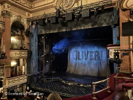 Gielgud Theatre Dress Circle C5 view from seat photo