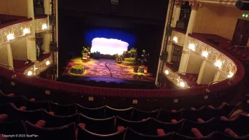 Lyric Theatre Grand Circle F10 view from seat photo