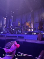 Minetta Lane Theatre Orchestra D3 view from seat photo