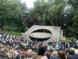 Regent's Park Open Air Theatre Upper Left R34 view from seat photo