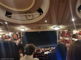 London Coliseum Dress Circle L44 view from seat photo