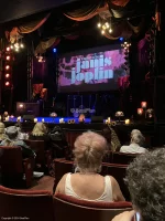 Peacock Theatre Stalls G6 view from seat photo