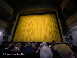 Fortune Theatre Stalls E14 view from seat photo