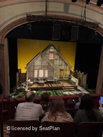 Booth Theatre Mezzanine D101 view from seat photo