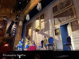 St James Theatre Orchestra D10 view from seat photo