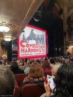 Barrymore Theatre Orchestra J21 view from seat photo