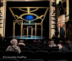 Theatre Royal Haymarket Stalls M8 view from seat photo