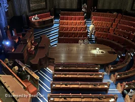 London County Hall South Gallery A2 view from seat photo