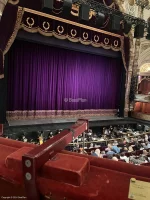 London Coliseum Dress Circle A55 view from seat photo