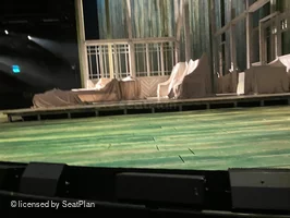 National Theatre - Olivier Stalls C12 view from seat photo