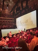 Royal Albert Hall Stalls M 10 140 view from seat photo