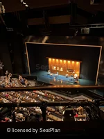 Barbican Theatre Upper Circle A17 view from seat photo