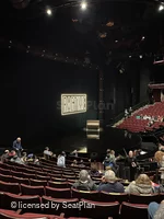 Vivian Beaumont Theater Orchestra P105 view from seat photo