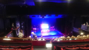 Peacock Theatre Dress Circle J20 view from seat photo