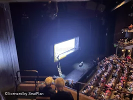 Barbican Theatre Upper Circle DD13 view from seat photo