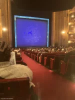 Metropolitan Opera House Orchestra Z1 view from seat photo