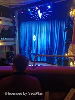 Criterion Theatre Dress Circle C2 view from seat photo