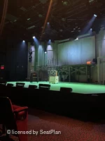 Lucille Lortel Theatre Orchestra C4 view from seat photo