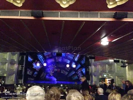 Savoy Theatre Stalls S9 view from seat photo