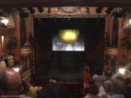 Gielgud Theatre Dress Circle F15 view from seat photo