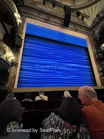 Novello Theatre Stalls F20 view from seat photo