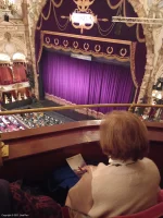 London Coliseum Balcony B4 view from seat photo